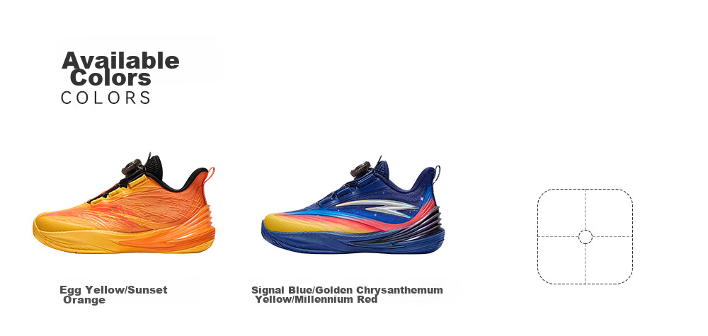 Anta Kids Sports Shoes Boys Toddler 2026 Durable Professional Spark X Basketball Shoes 312639950 10